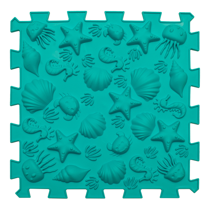 Covoraș ortopedic Puzzle „Mix” 8 elemente Pastel – joacă sănătoasă și reflexoterapie pentru toată familia - Copie [14]