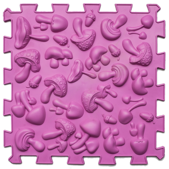 Covoraș ortopedic Puzzle „Mix” 8 elemente Pastel – joacă sănătoasă și reflexoterapie pentru toată familia - Copie [13]