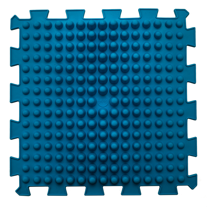 Covoraș ortopedic Puzzle „Mix” 9 elemente Blue – joacă sănătoasă și reflexoterapie pentru toată familia [3]