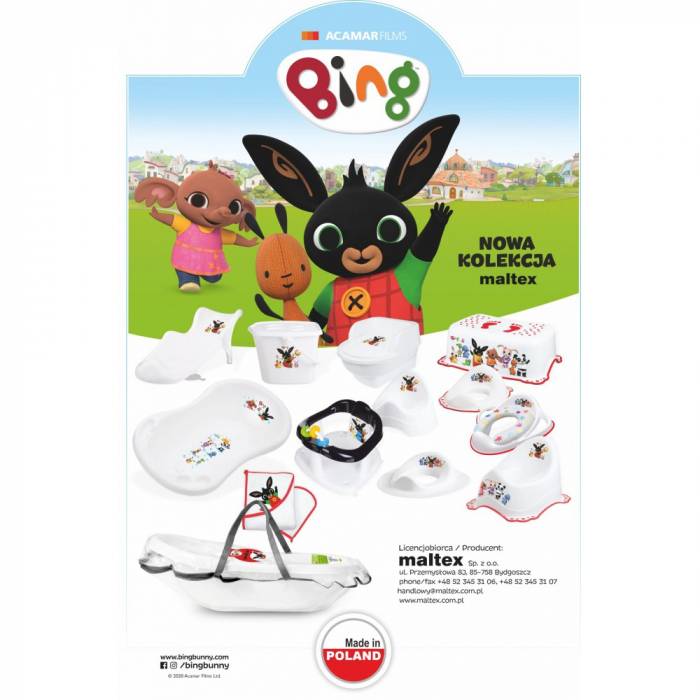 Inaltator baie, antiderapant, Bing, Maltex Baby [4]