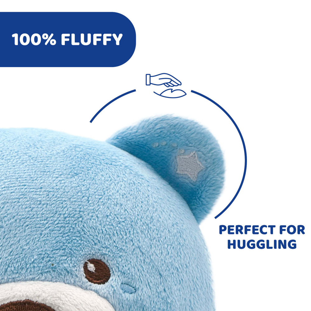 Jucarie cu proiectie Chicco Ursuletul bebelus, albastra, 0luni+ [10]