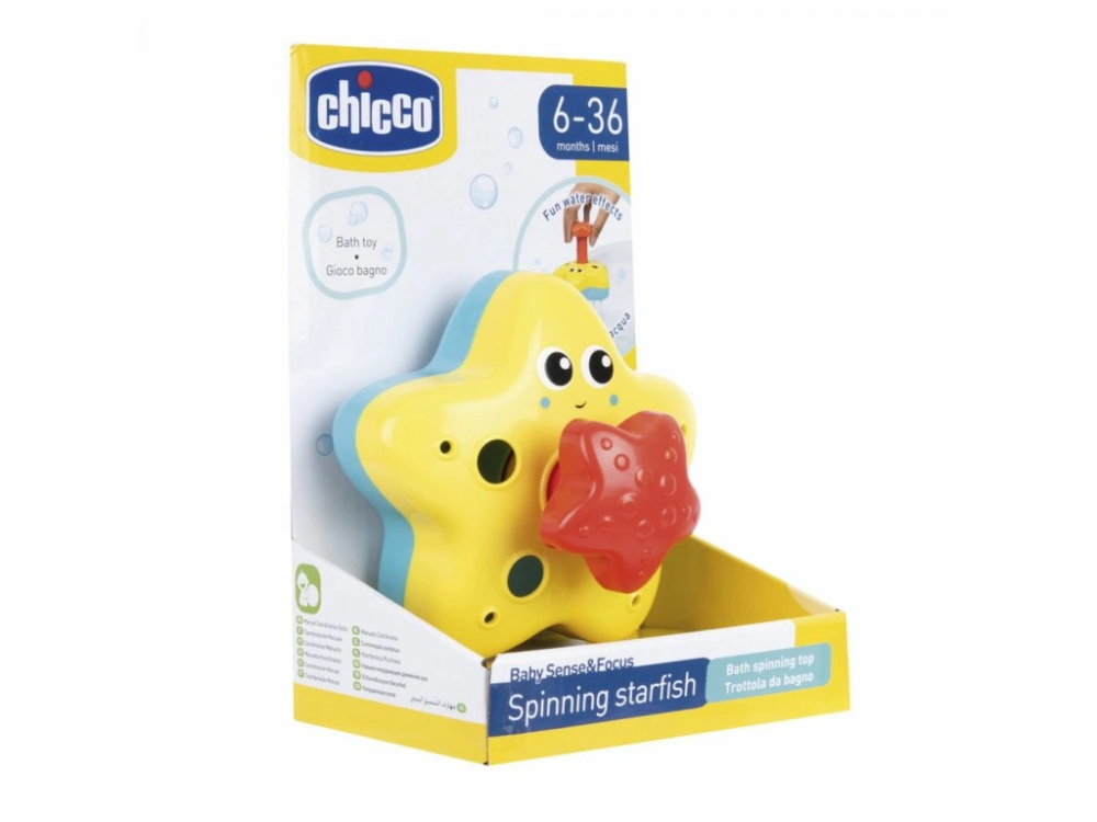 Jucarie de baie Chicco Steaua de mare titirez, 6-36luni [7]