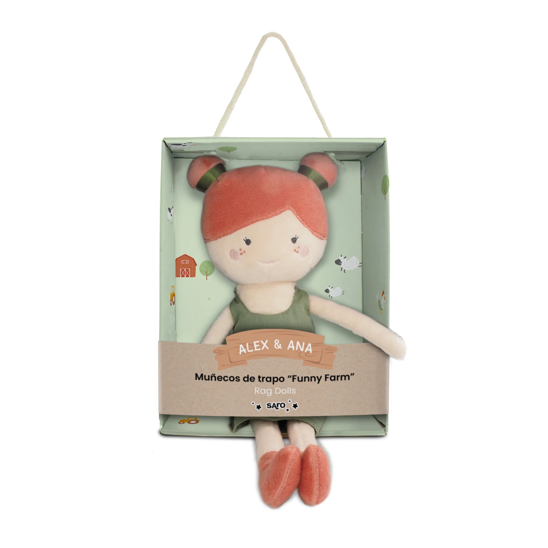 Jucarie moale, “Funny Farm” Longleg Plushie Ana [3]