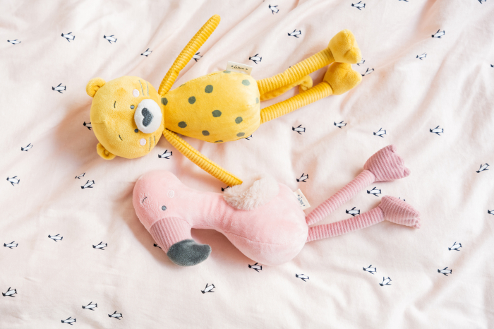 Jucarie moale, “Jungle Party” Longleg Plushie Flamingo [8]