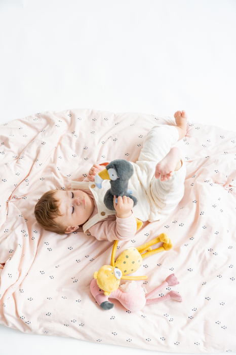 Jucarie moale, “Jungle Party” Longleg Plushie Flamingo [10]
