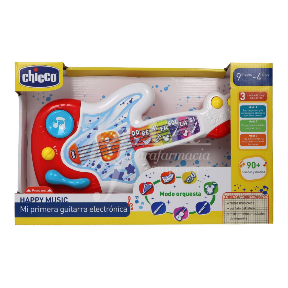 Jucarie muzicala Chicco 3 in 1 Prima mea chitara, 9luni-4ani [2]