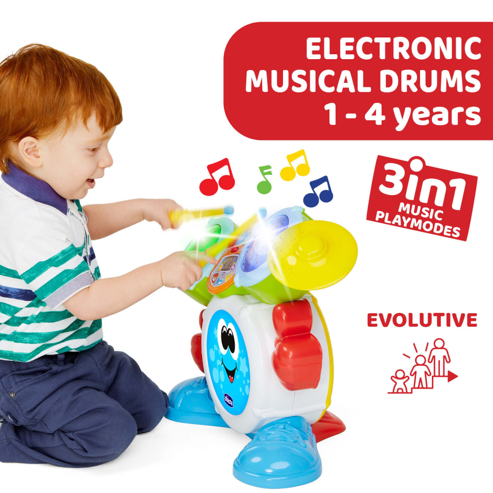 Jucarie muzicala Chicco Rocky tobosarul, 1-4 ani [10]