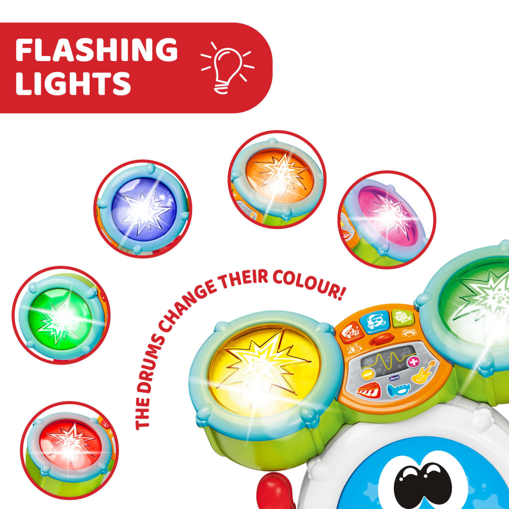 Jucarie muzicala Chicco Rocky tobosarul, 1-4 ani [4]