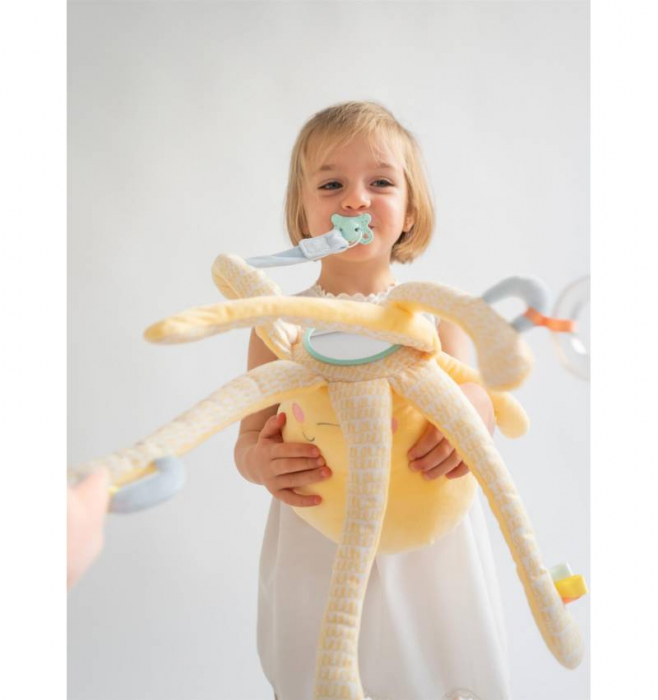 Jucarie senzoriala, de plus, "Happy Sea" Multiactivity Giant Octopus - Rose [3]