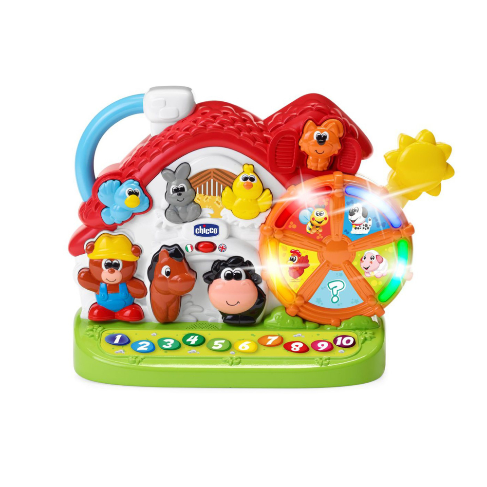 Jucarie vorbitoare Chicco Noua Ferma, IT/EN, 1-4ani [1]