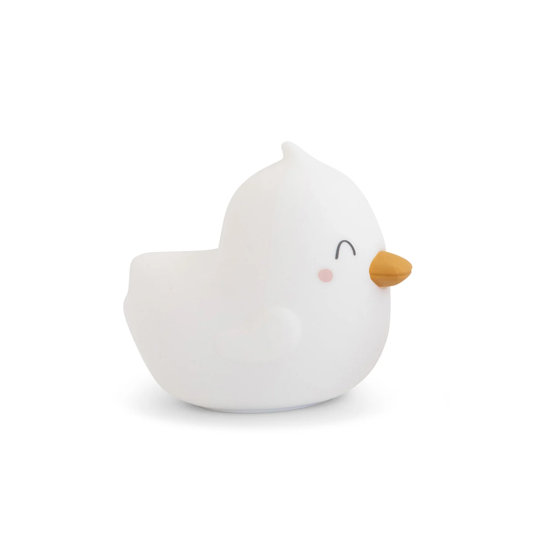 Lampa de veghe din silicon premium, diverse lumini, USB tip C, Led, Bright Duck, White [2]