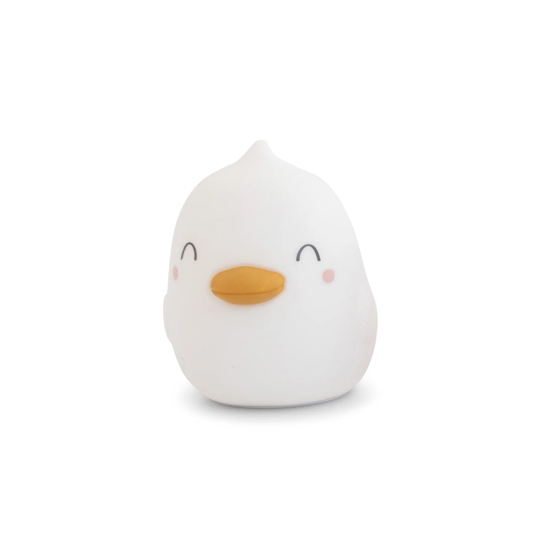 Lampa de veghe din silicon premium, diverse lumini, USB tip C, Led, Bright Duck, White [3]