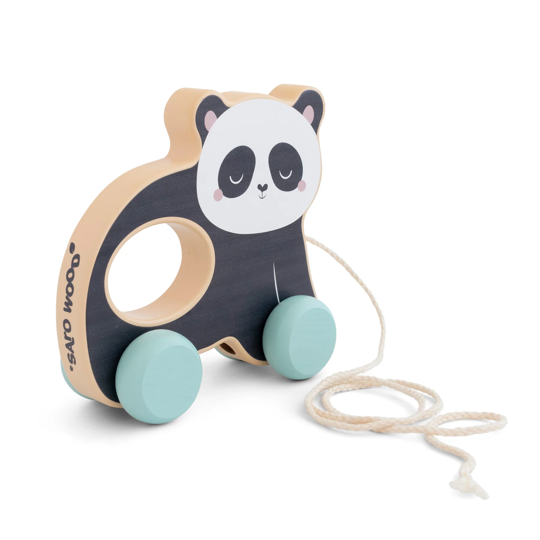 Pull Along animal Panda, jucarie de tras [2]
