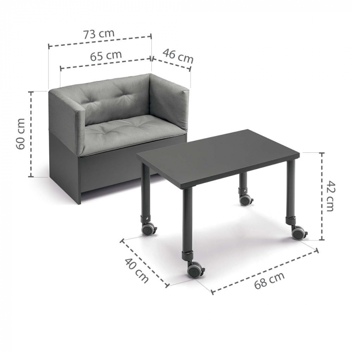 Masa de baie cu saltea de infasat, cadita anatomica cu furtun, roti cu blocatori, de la 0 la 11 kg si până la 14 ani modul canapea cu măsuță [5]