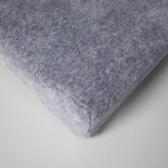 Masa infasat pentru bebelusi, lemn masiv, Alb 76 x 44 x 86 cm, Cu 2 Rafturi De Depozitare Inalte, inclus Saltea din spuma, husa detasabila bumbac, Woodies, 40 x 70 cm [13]