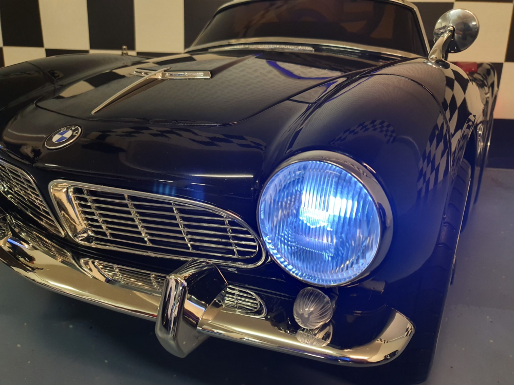 Mașină electrică BMW 507 12V Negru Metalic, Licență Oficială – Design Clasic, Telecomandă 2.4G [3]