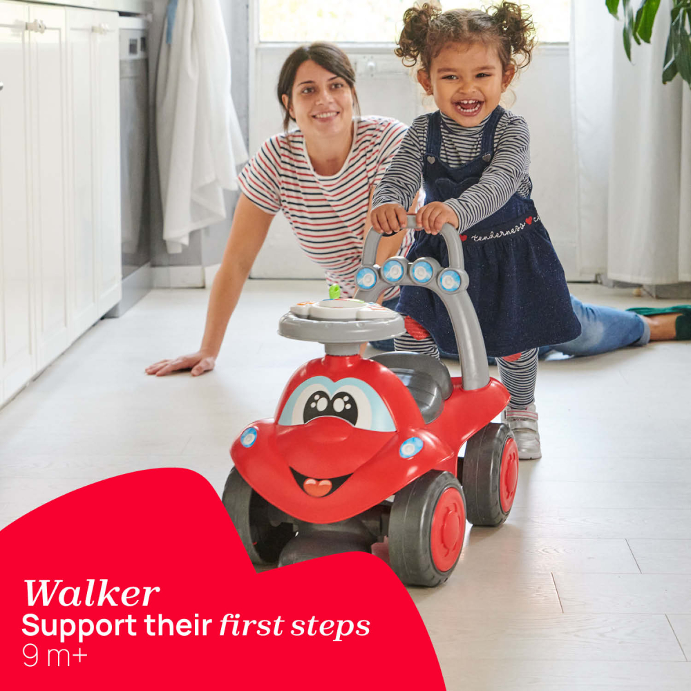 Masinuta copii Chicco Billy Walk and Ride 2 in 1, Rosu, 12-36luni+ [5]