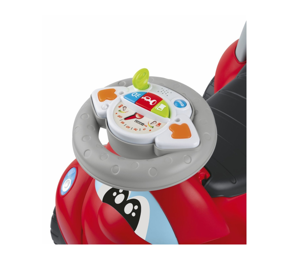 Masinuta copii Chicco Billy Walk and Ride 2 in 1, Rosu, 12-36luni+ [11]