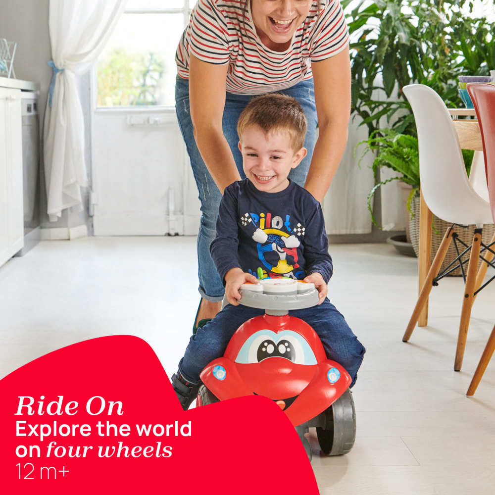 Masinuta copii Chicco Billy Walk and Ride 2 in 1, Rosu, 12-36luni+ [6]