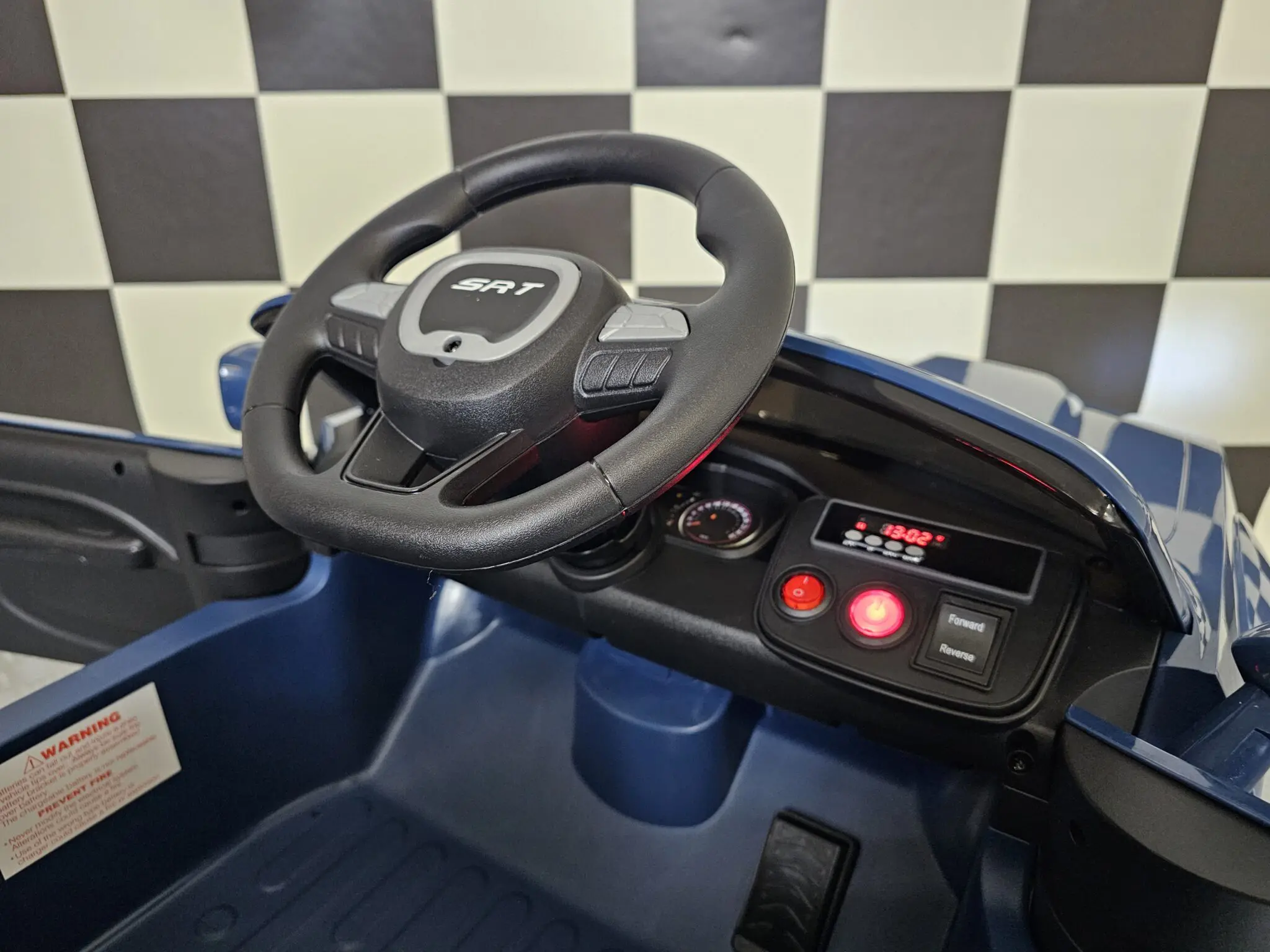 Mașinuță Electrică Copii Dodge Charger SRT 12V, Telecomandă, Bluetooth, Șa Piele, Suspensie, 3-5 ani [10]