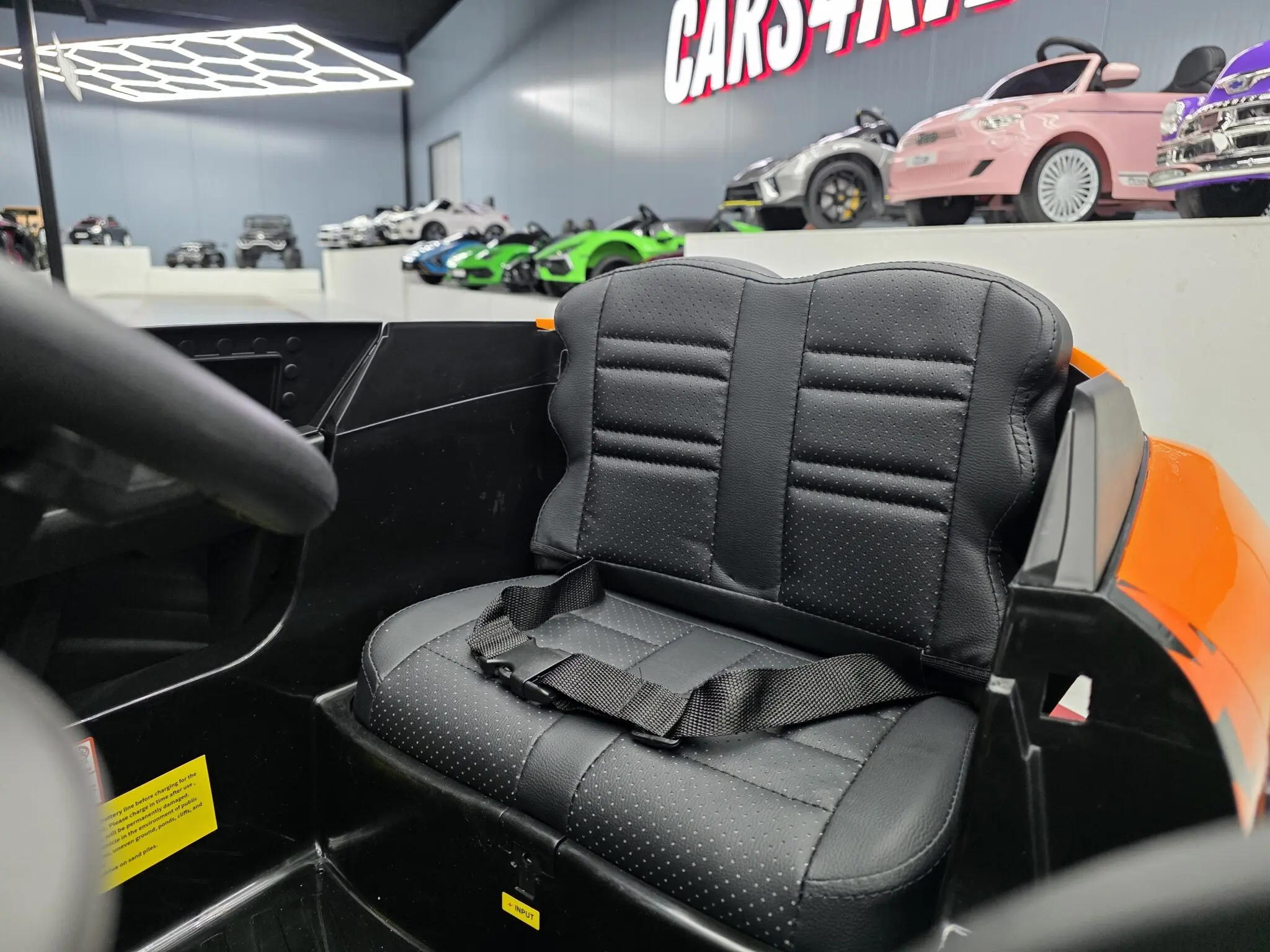 Mașinuță Electrică Copii McLaren Rally 12V, Telecomandă, Bluetooth, USB, Șa Piele, Anvelope EVA, 3-5 ani [11]