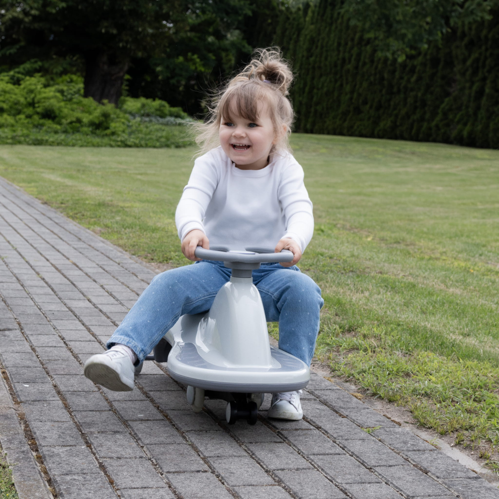 Mașinuță gravitațională Kidwell ROLLO Grey cu roți LED, 3+ ani, până la 100 kg [10]