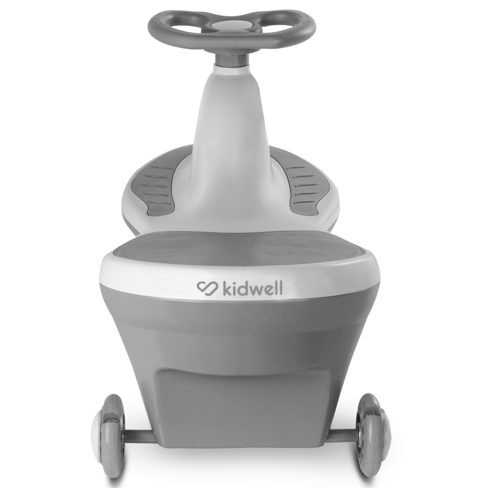 Mașinuță gravitațională Kidwell ROLLO Grey cu roți LED, 3+ ani, până la 100 kg [5]
