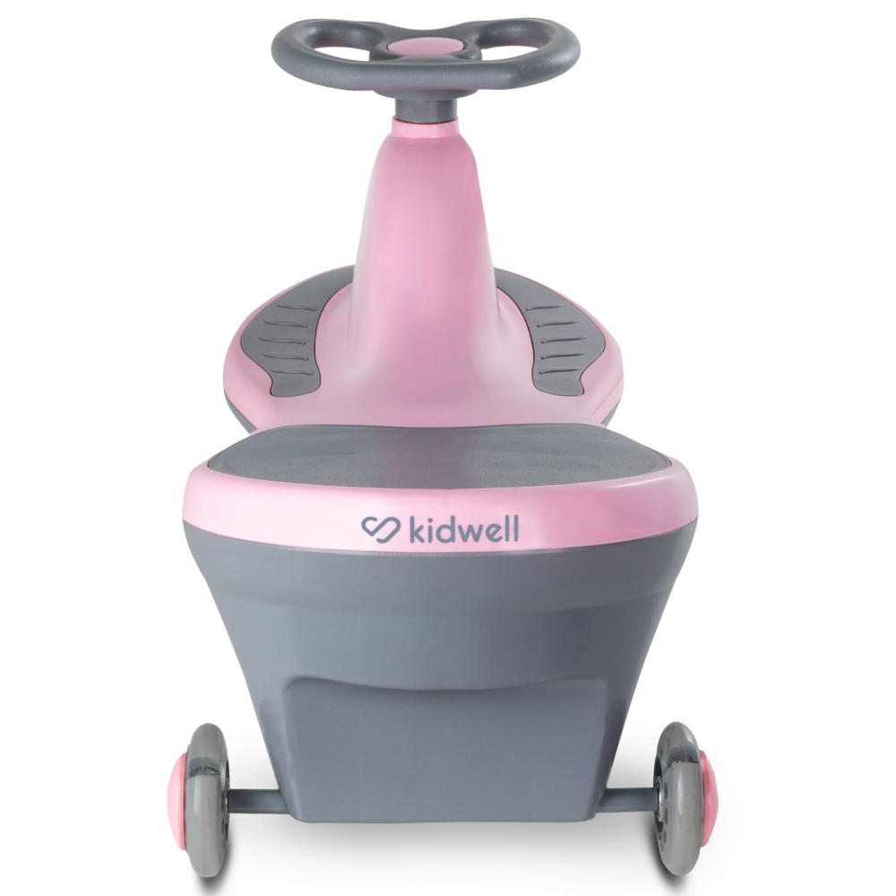 Mașinuță gravitațională Kidwell ROLLO Pink cu roți LED, 3+ ani, până la 100 kg [4]