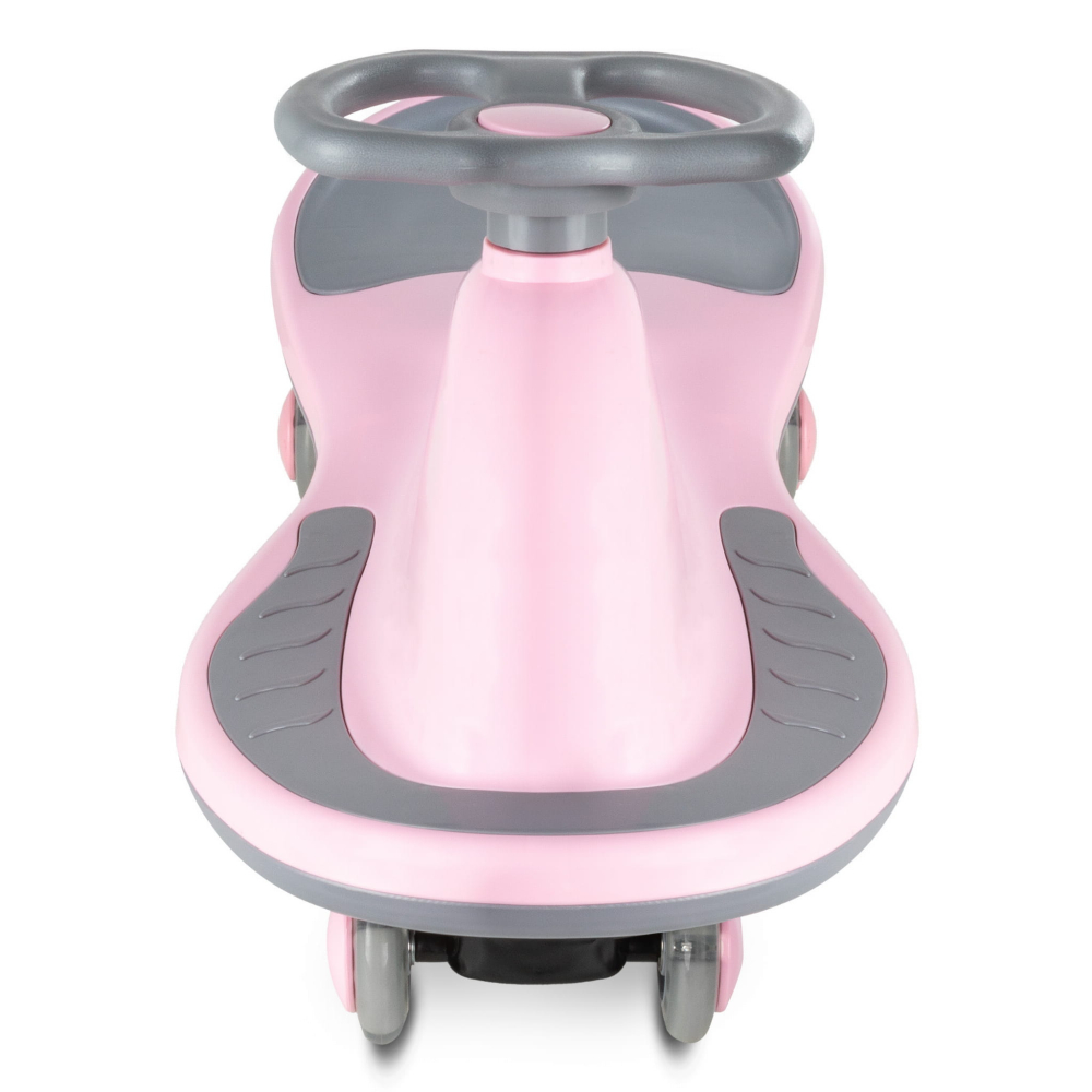 Mașinuță gravitațională Kidwell ROLLO Pink cu roți LED, 3+ ani, până la 100 kg [5]