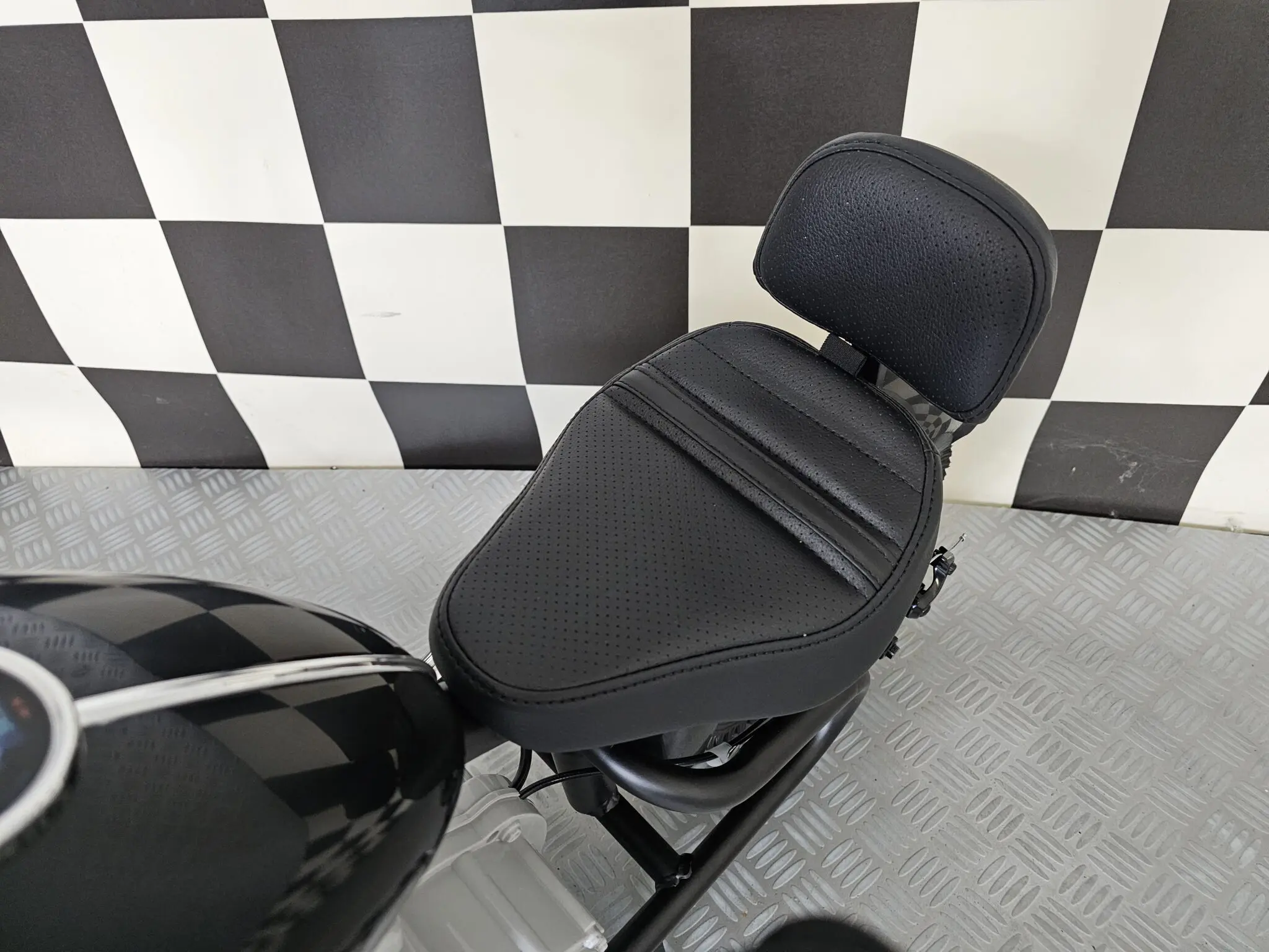 Motocicletă Chopper Electrică Copii Cars4Kids 24V 250W, 20km/h, Șa Piele, Roți Cauciuc, Lumini LED, 6+ ani [10]