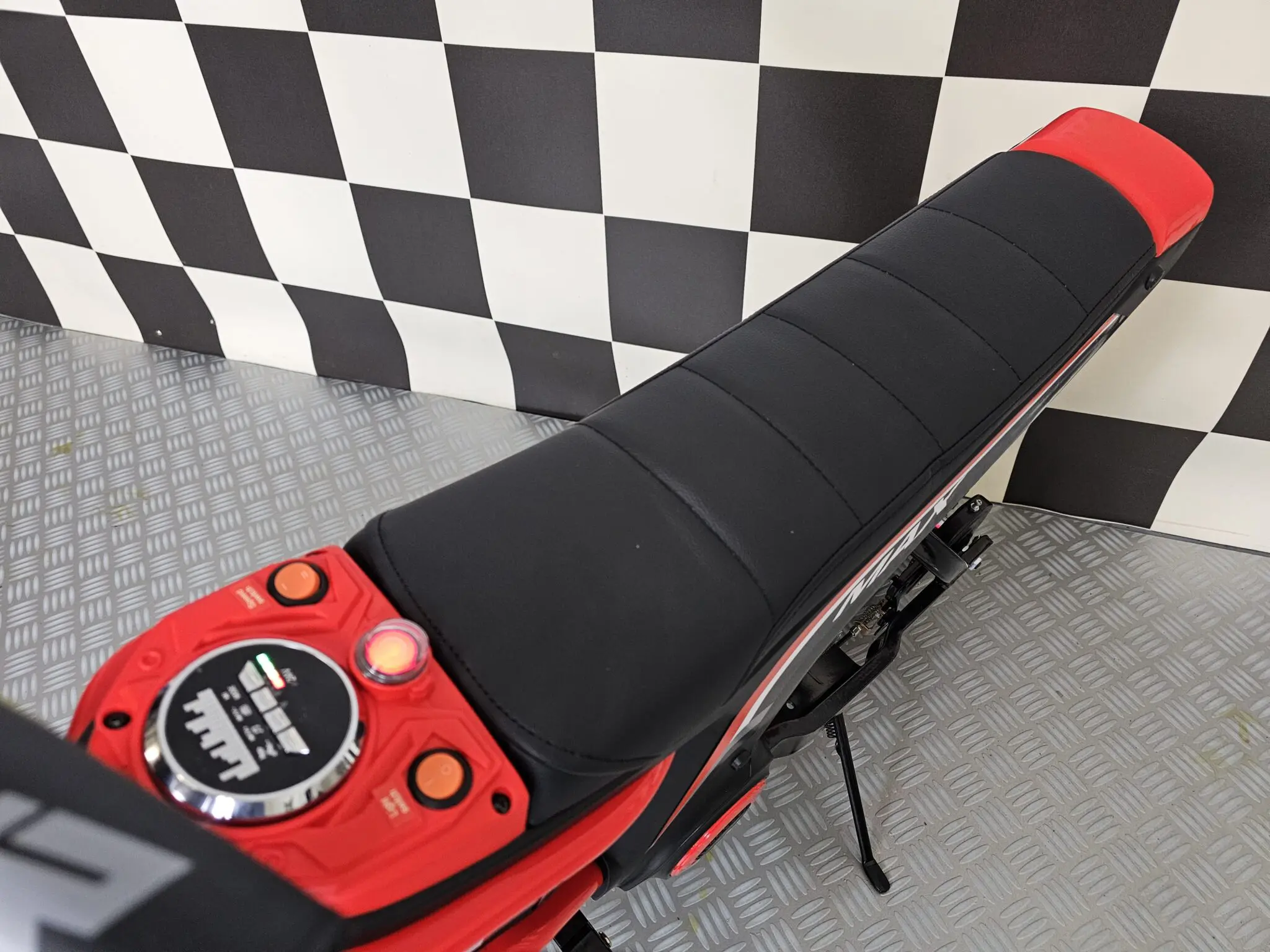 Motocros Electric Copii Cars4Kids 24V 350W, 2 Viteze 8-16km/h, Șa Piele, Roți Cauciuc, Suspensie, CE, 5 ani + [11]
