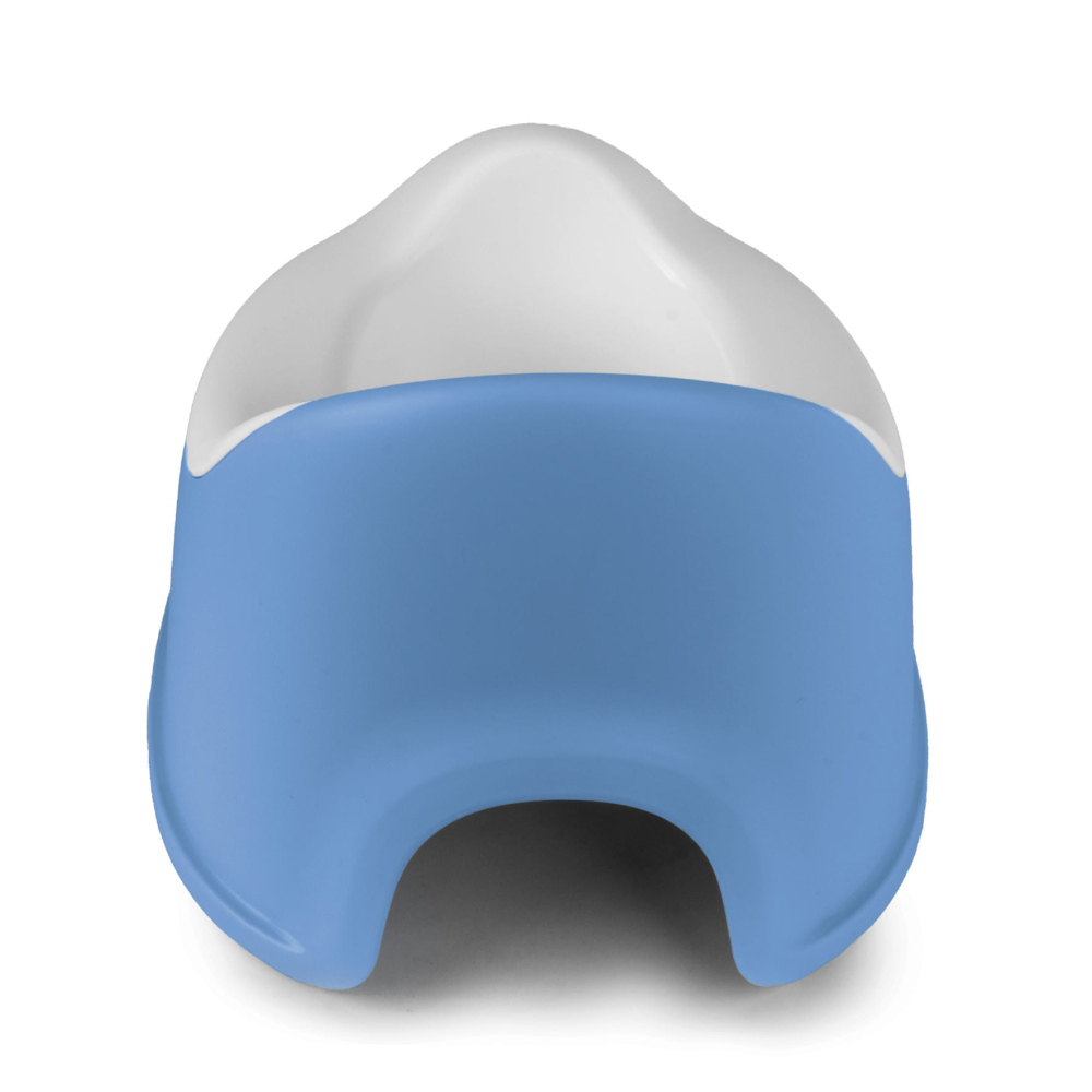 Olita copii, Nilo, recipient detasabil, bază antiderapantă, barieră anti-stropire, Blue [6]