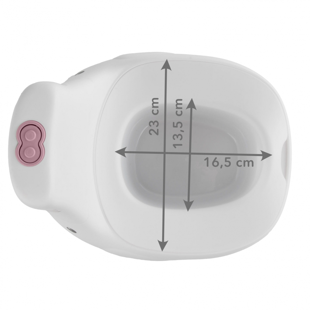 Olită interactivă pentru copii cu sunet, Kidwell Fino, alb si rose, 18 luni + [8]