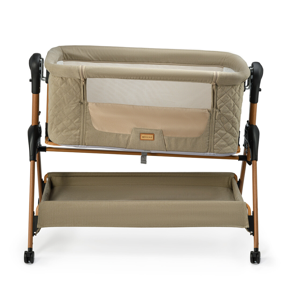 ONINO - Patut co-sleeper NEST.me, Misty Taupe [7]