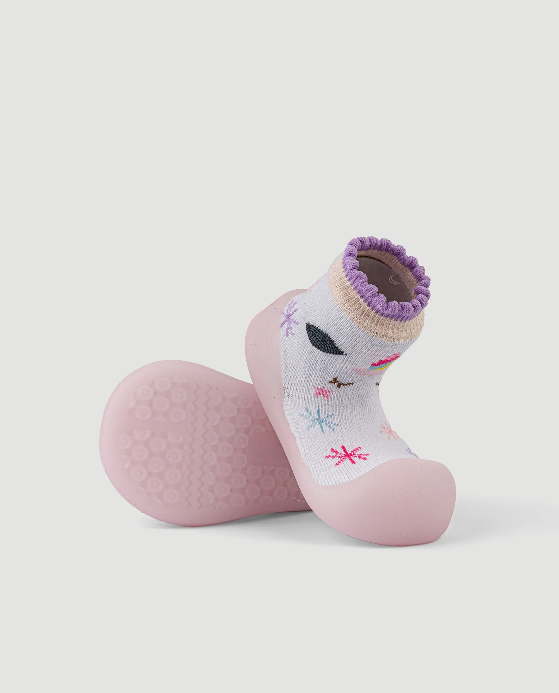 Pantofi Barefoot Primii Pași Chameleon Unicorn – Își Schimbă Culoarea în Soare | BigToes, 22.5 EU, 18 - 24 luni [3]