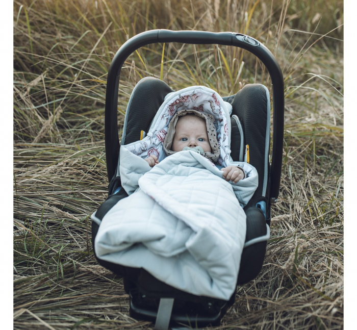 Paturica universala pentru scoica auto cu fata dubla – bumbac, Goose Family [12]