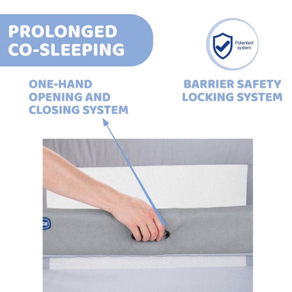 Patut atasabil Chicco Next 2 Me Forever, 3 in 1, Rice (Gri), 0luni+ [12]