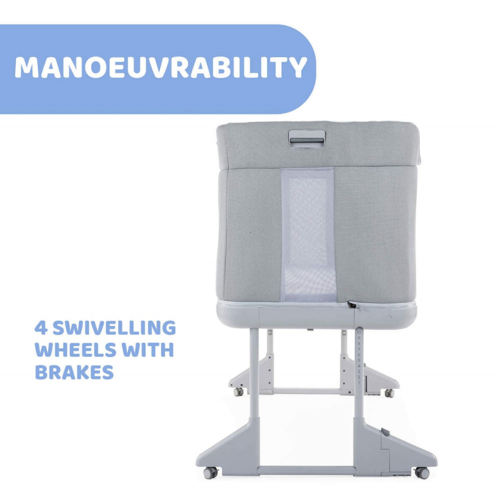 Patut atasabil Chicco Next 2 Me Forever, 3 in 1, Rice (Gri), 0luni+ [10]