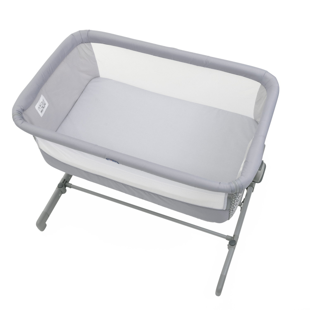 Patut atasabil Chicco Next 2 Me Go, Soft Grey, 0luni+ [3]