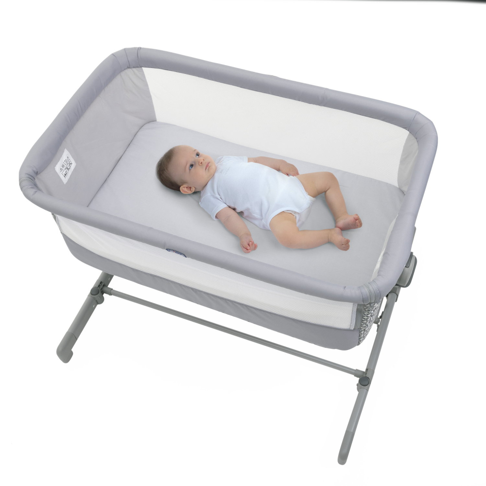 Patut atasabil Chicco Next 2 Me Go, Soft Grey, 0luni+ [11]