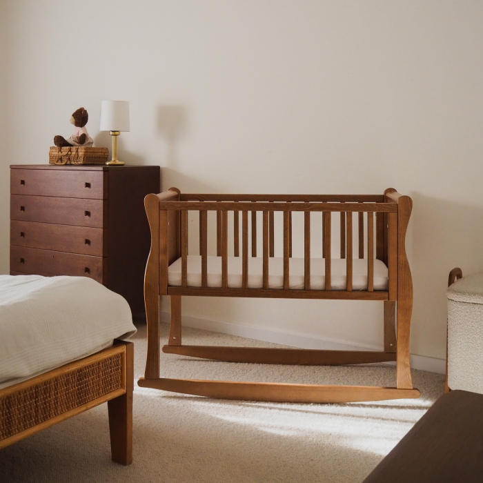 Patut balansoar, co-sleeping din lemn, Noble Vintage 90 x 40 cm [3]