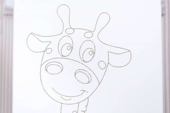 Patut bebe cu laterala culisabila si inaltime reglabila a saltelei, Giraffe Santana, 120x60 cm [11]