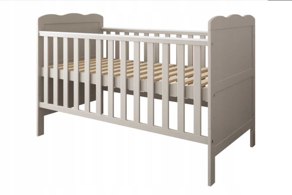 Pătuț evolutiv 140x70 cm Isabel Casmir 3in1 – pat bebe + junior + pat preșcolar, somieră reglabilă + Trepte detașabile [2]