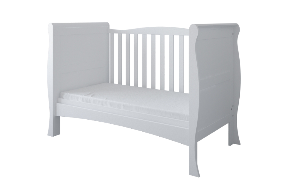 Pătuț evolutiv 140x70 cm Serenity 3in1 – pat bebe + junior + pat preșcolar, somieră reglabilă [9]