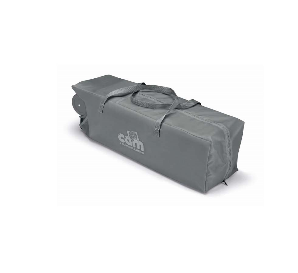 Patut pliant voiaj ultraportabil pentru copii "Pisolino", usor de transportat, ideal pentru calatorii, material rezistent cu protectii laterale si saltea inclusa, Coniglio [2]
