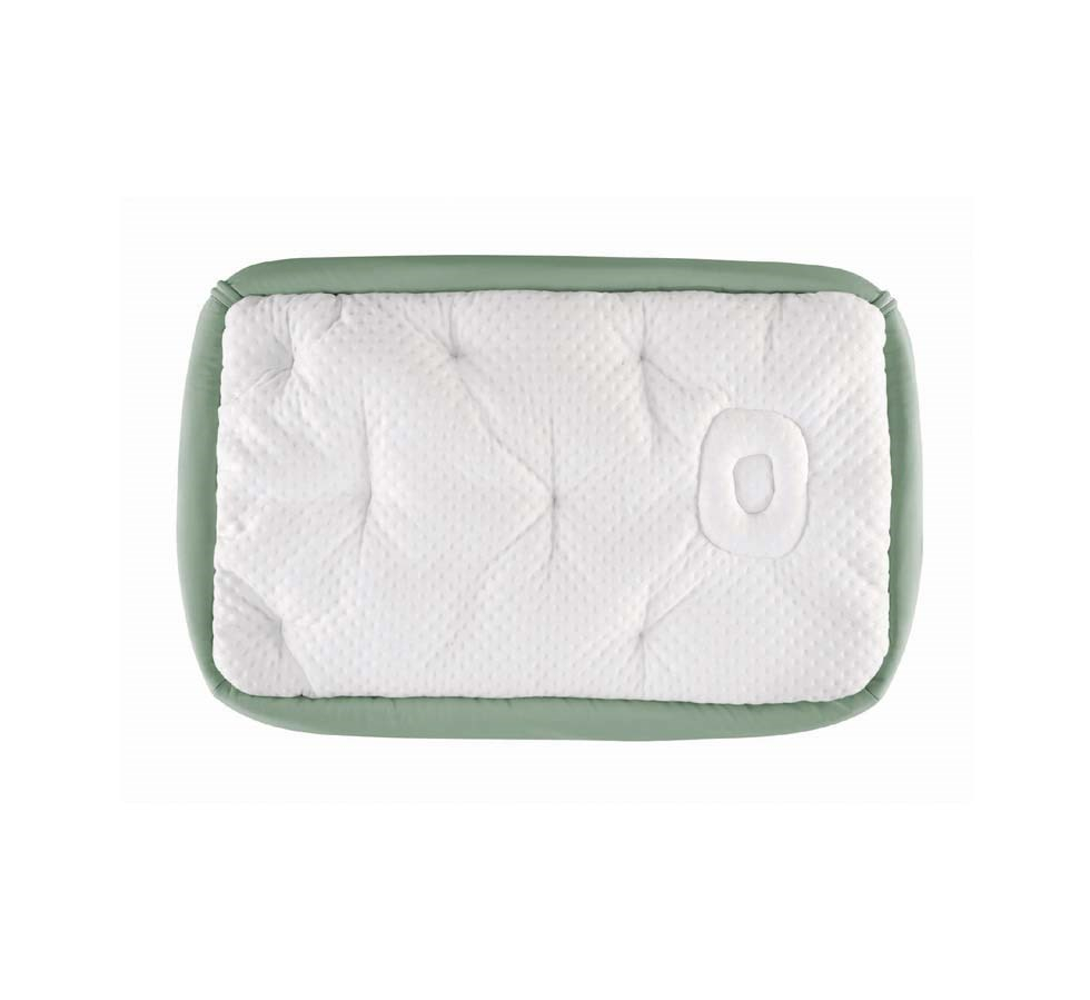 Patut, Sempreconte Air, co-sleeper 2 in 1, Cu laterala culisanta, Cu setare unghiulara, Cu roti, Geanta voiaj, Reglabil in 8 pozitii pe inaltime, Mint [5]