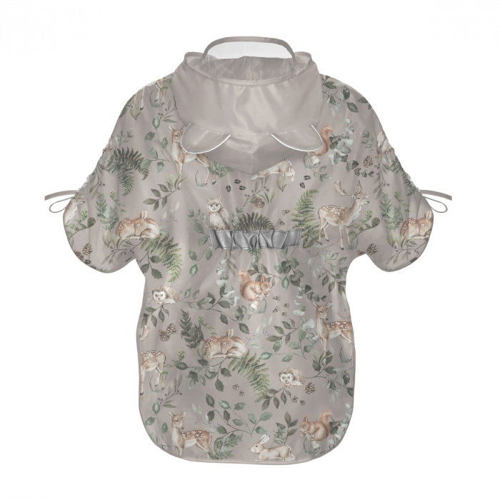 Pelerina de Ploaie pentru Copii, Poncho pentru ploaie 1,5-8 ani – Animals Garden Light [3]