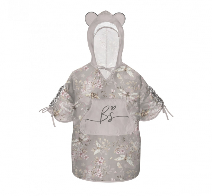 Pelerina de Ploaie pentru Copii, Poncho pentru ploaie 1,5-8 ani – Cherry [2]