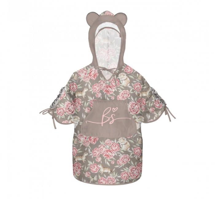 Pelerina de Ploaie pentru Copii, Poncho pentru ploaie 1,5-8 ani – Peony Dreamland [2]