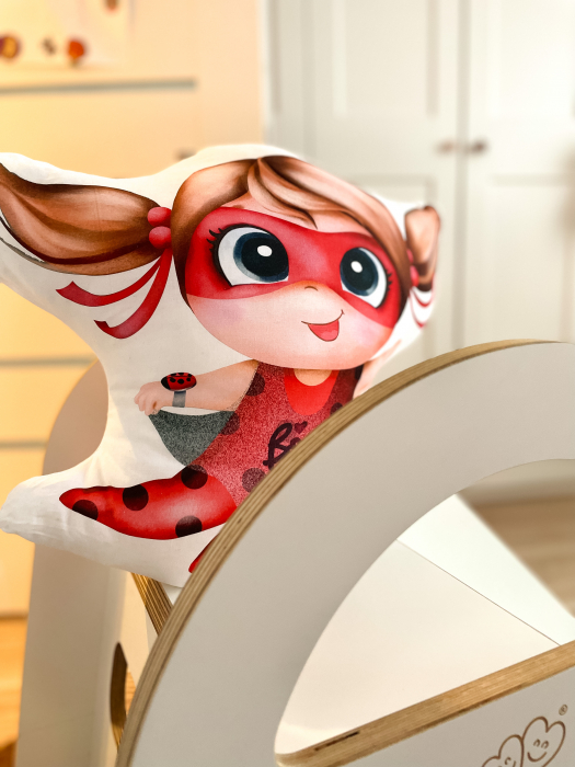 Perna bebe Superhero Ladybug girl [9]